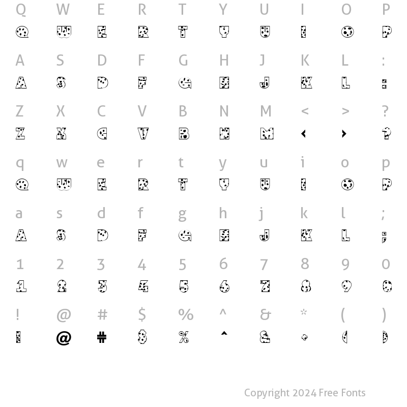 Character Map of a_GrotoSpt Normal