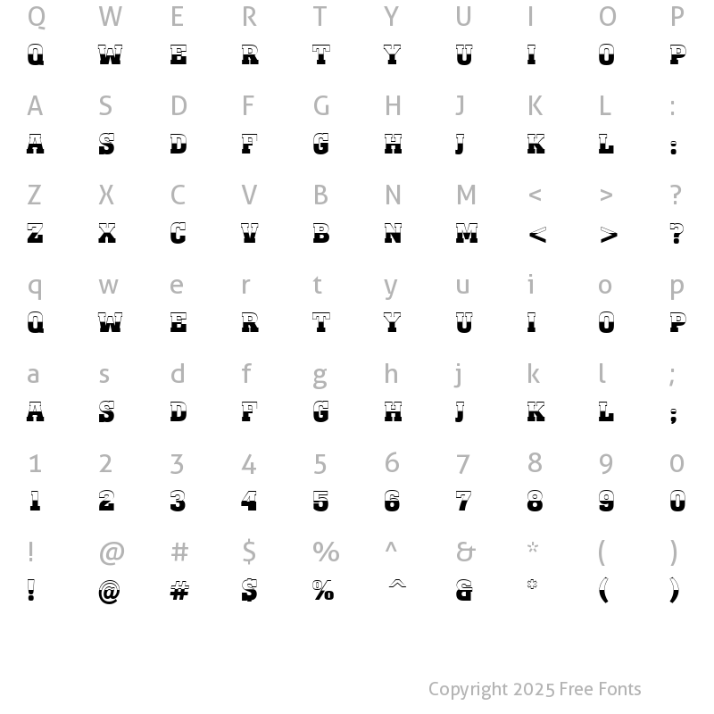 Character Map of a_MonumentoTitulB&W Bold