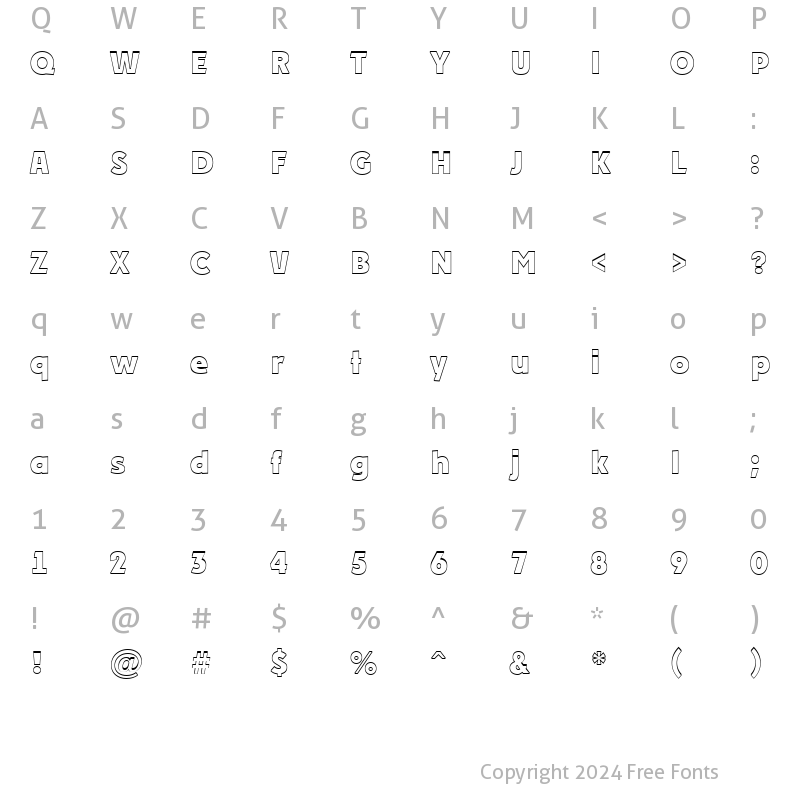 Character Map of a_PlakatCmplSh ExtraBold