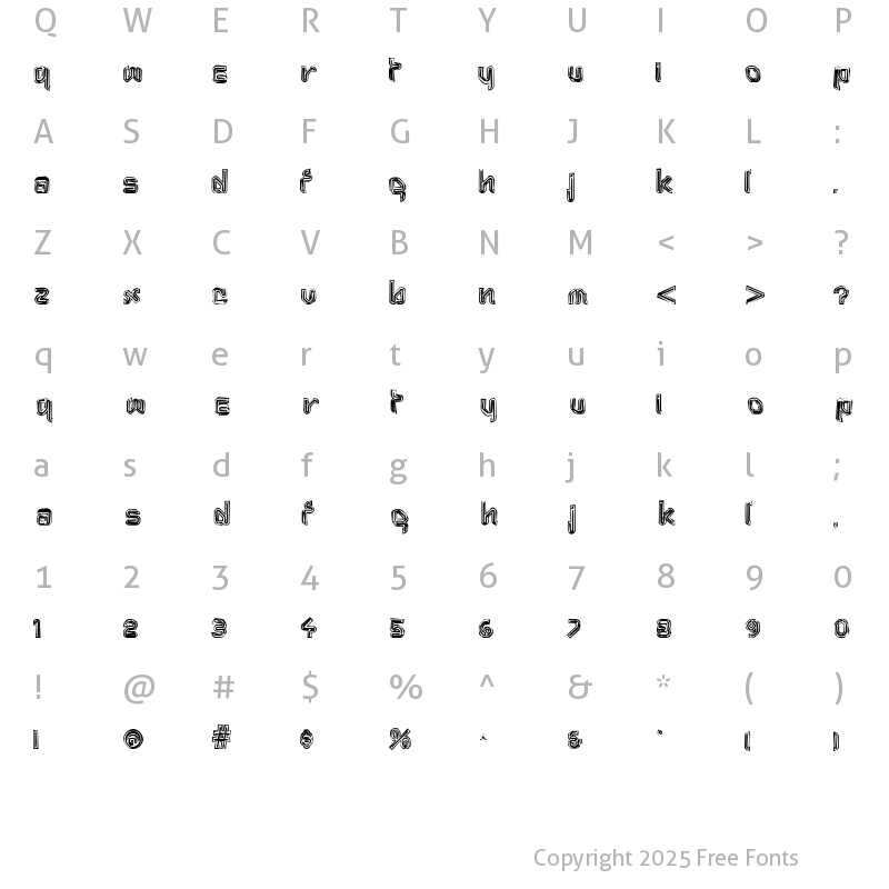 Character Map of Aftermath normal