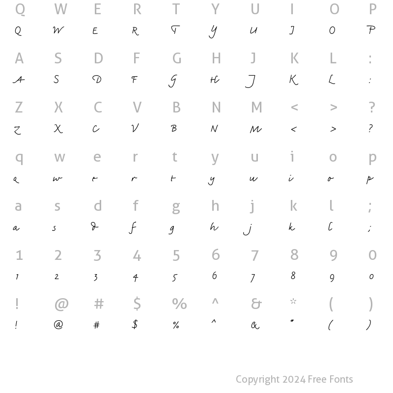 Character Map of Amadeo Std Regular