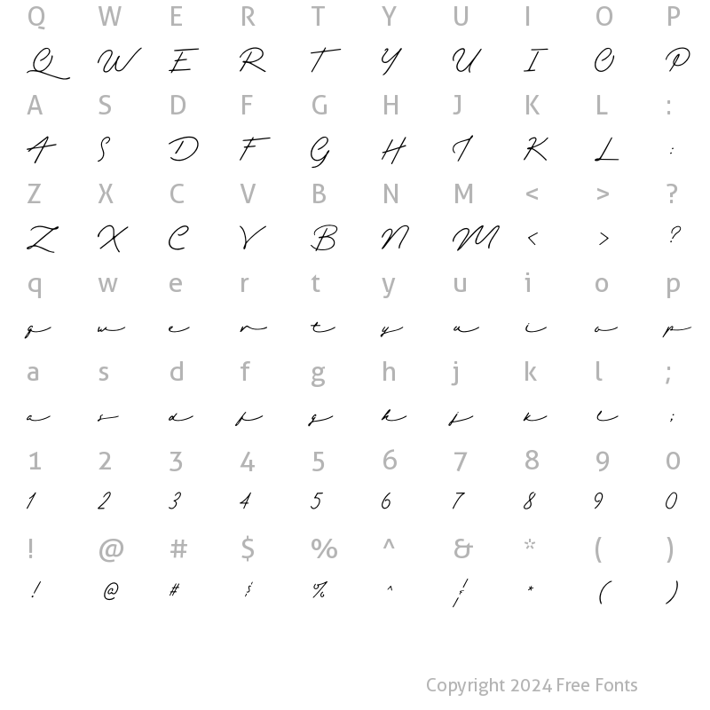 Character Map of ArtisansVTC Regular