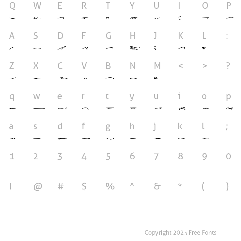 Character Map of Barden Belley Extra Bold