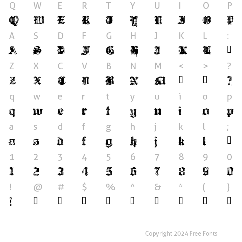 Character Map of Bill Hicks 5