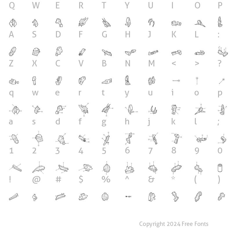 Character Map of Bioprosthesis Regular