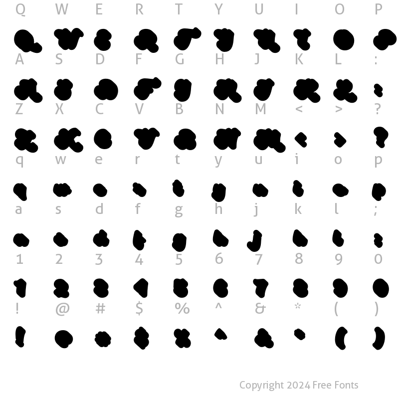 Character Map of Brenson Charlotte Shadow