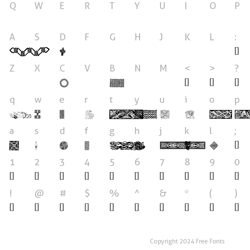 Le Patterns Regular Font Free Download