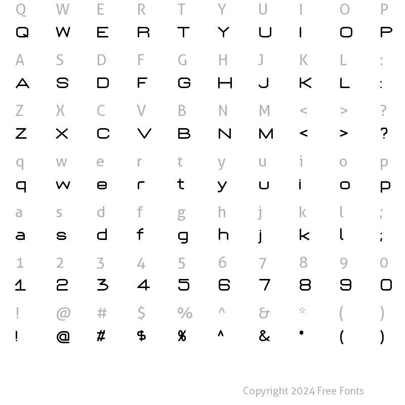 Character Map of Christ 100