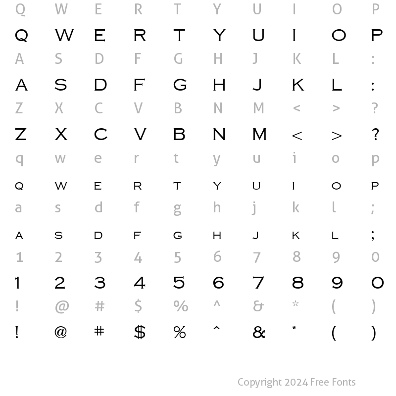 Character Map of Cobalt Normal