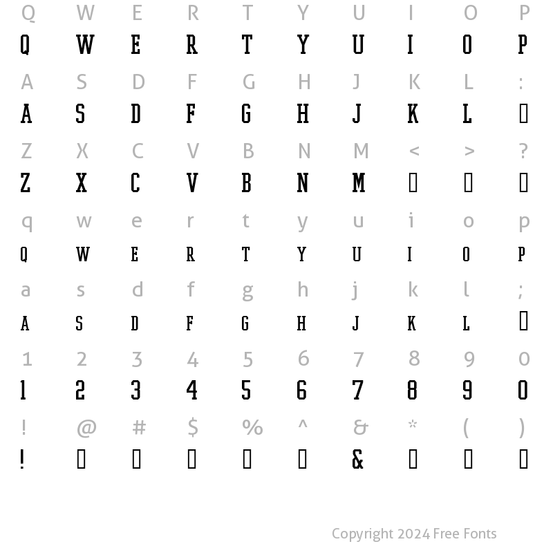 Character Map of College Boy