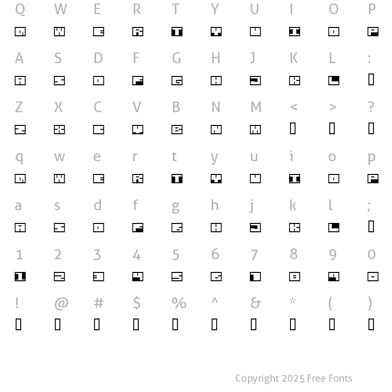 Character Map of Cornelius Maurits