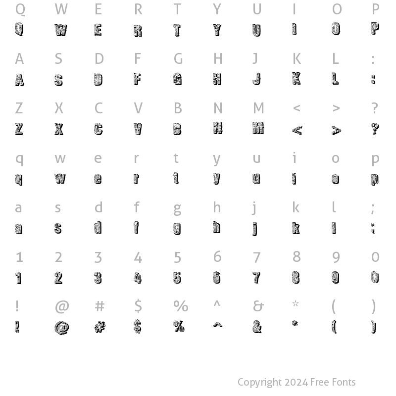 Character Map of Corporate Suit Corporate Suit Shadow