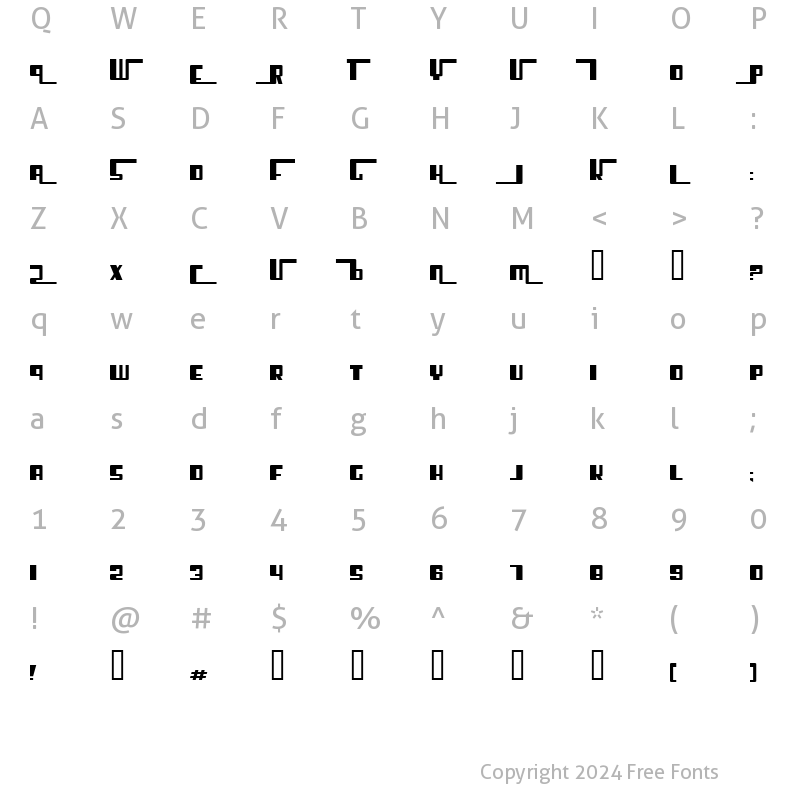 Character Map of Cosmic Age Extended Regular