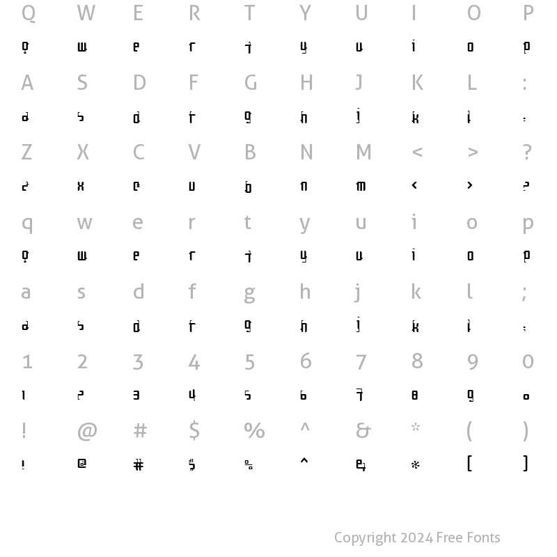 Character Map of Cosmonaut Centripetal