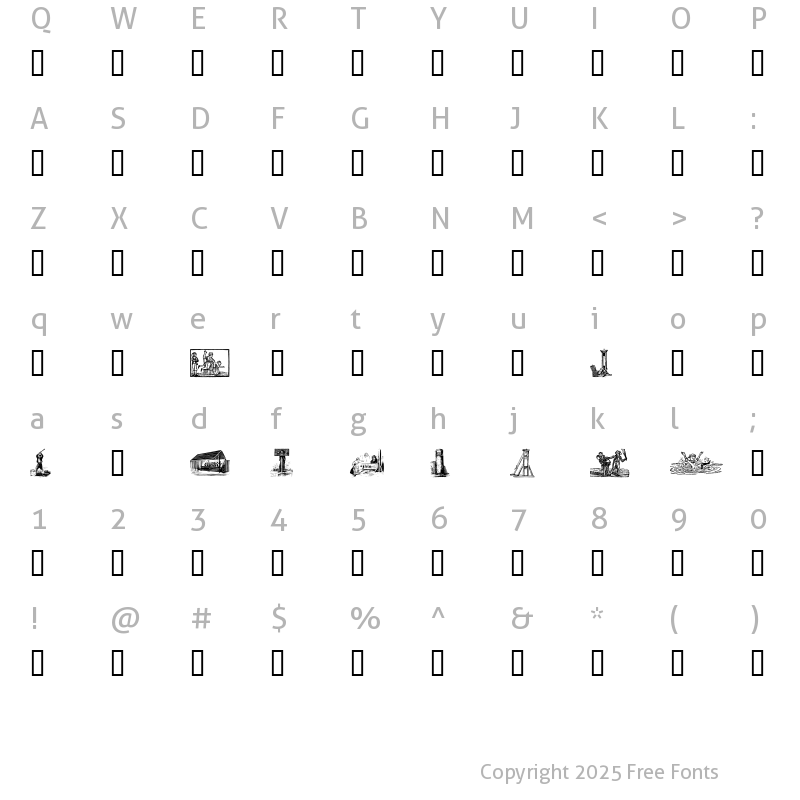 Character Map of crime and punishment Regular