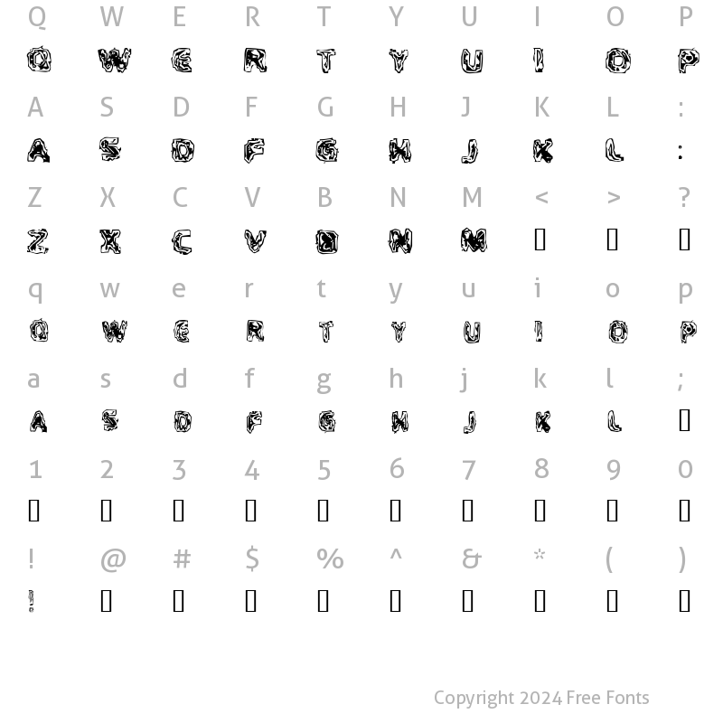 Character Map of Critical Mass Regular