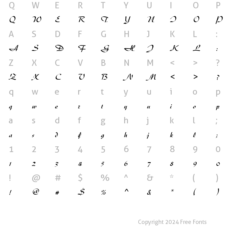 Character Map of DiskusJoiDMed Regular