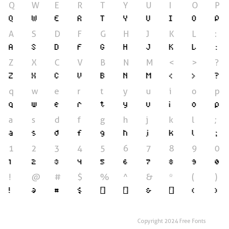 Character Map of Doppler Regular