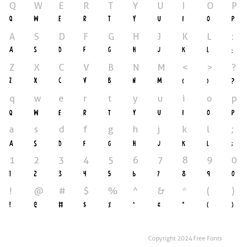 Character Map of Earth's Mightiest Jumbled Jumbled