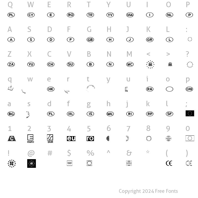 EEC LH Pi Regular: Download for free at Free Fonts : Free Fonts