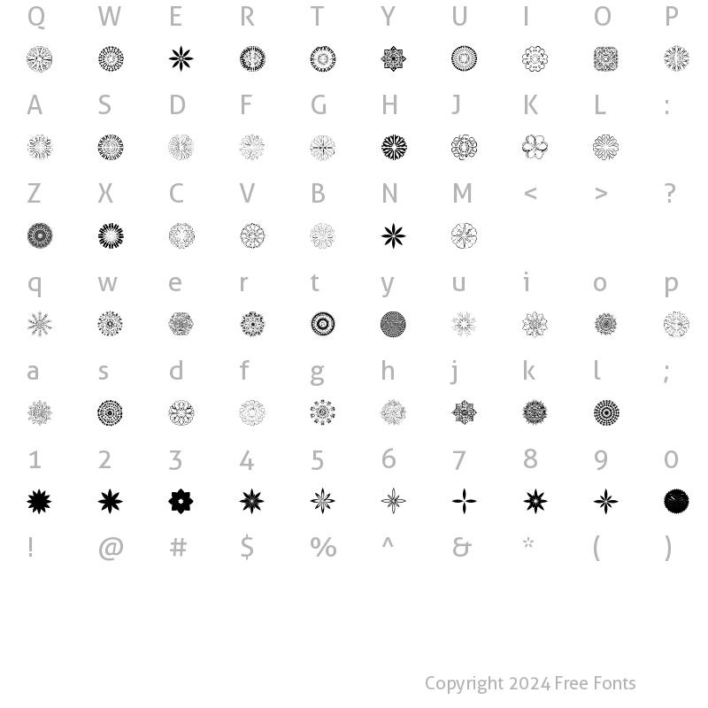 Character Map of el harrak ? photoara.blogspot.com Regular