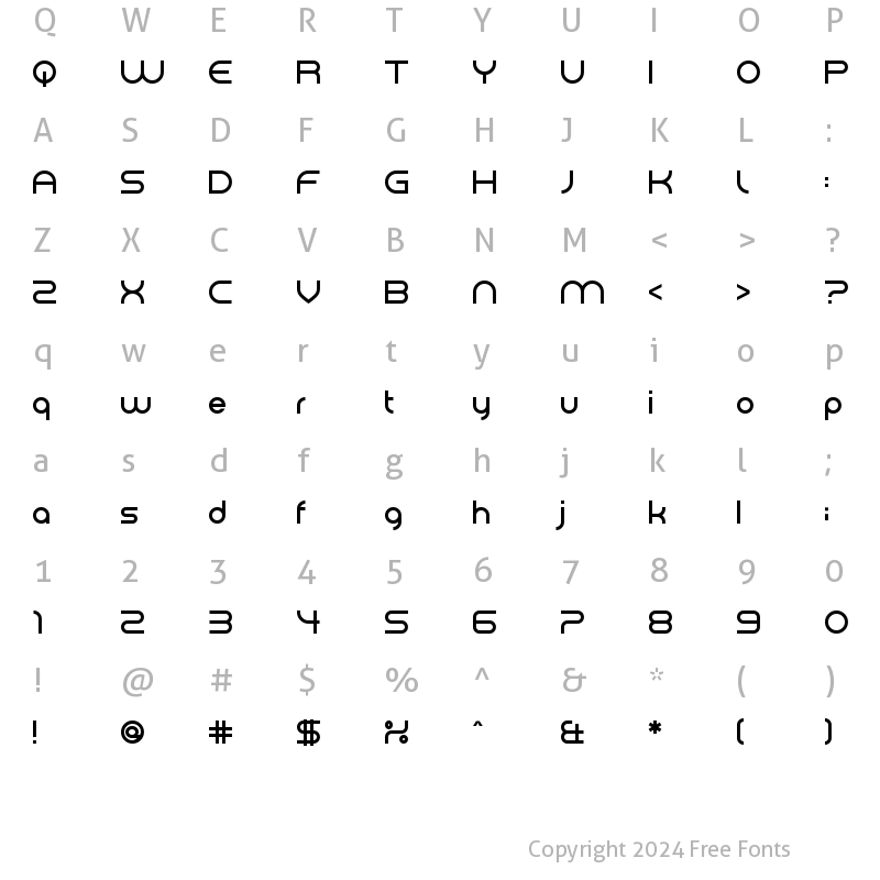 Character Map of Electromagnetic Lungs Regular