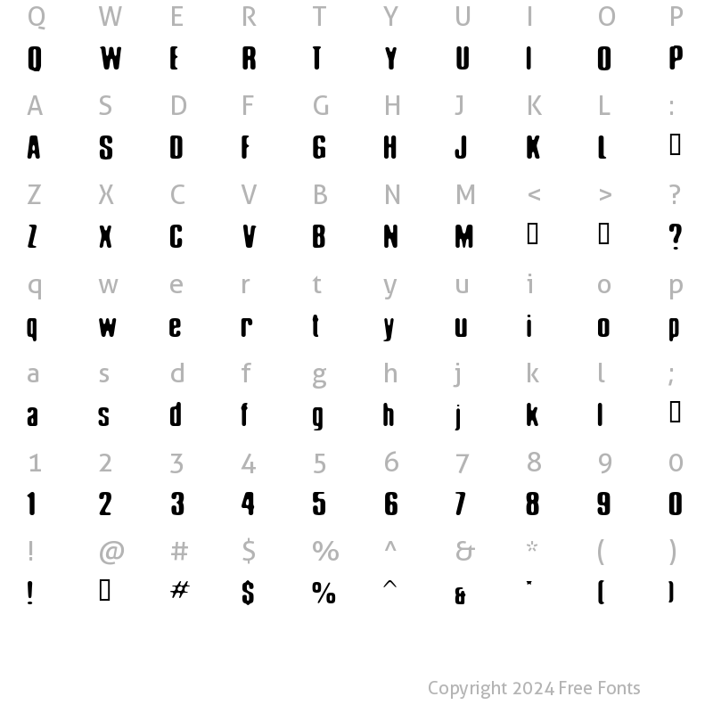 Character Map of Elliot_Swonger 2