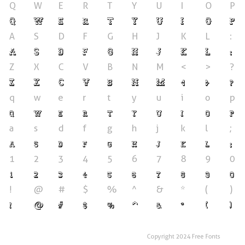 Character Map of EmelyBeckerShadow Normal