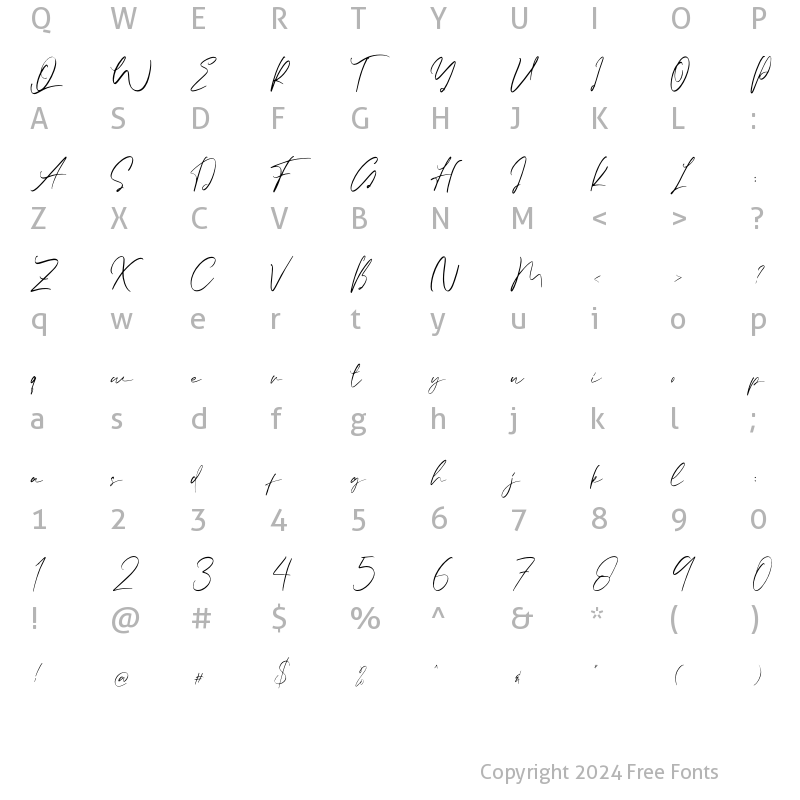 Character Map of Ending Scene Alt Regular