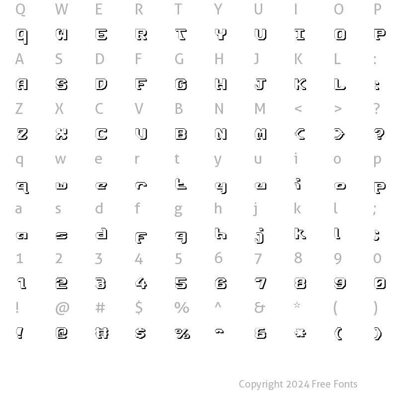 Character Map of Ensign Flandry Shadow Shadow