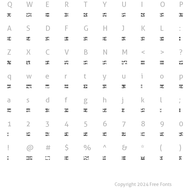 Character Map of Entangled Layer B (BRK) Normal