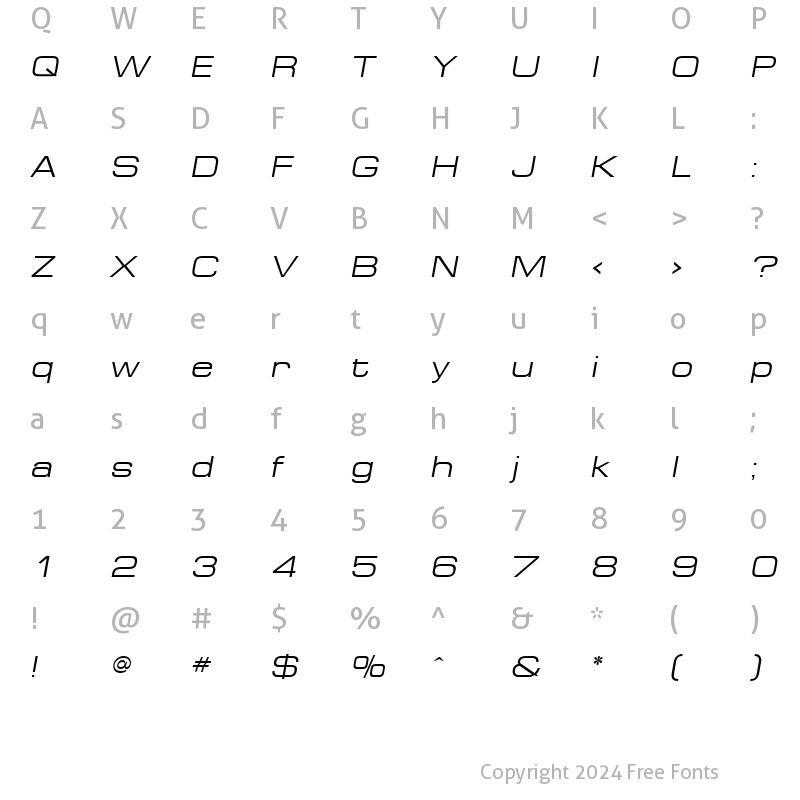 Character Map of Europe_Ext Oblique