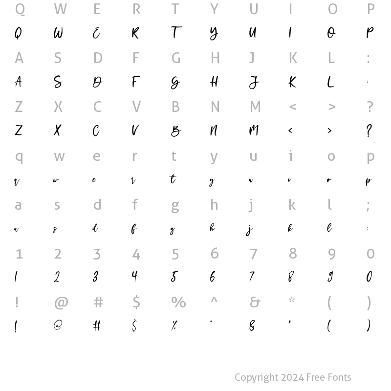 Character Map of feeling lonely Regular