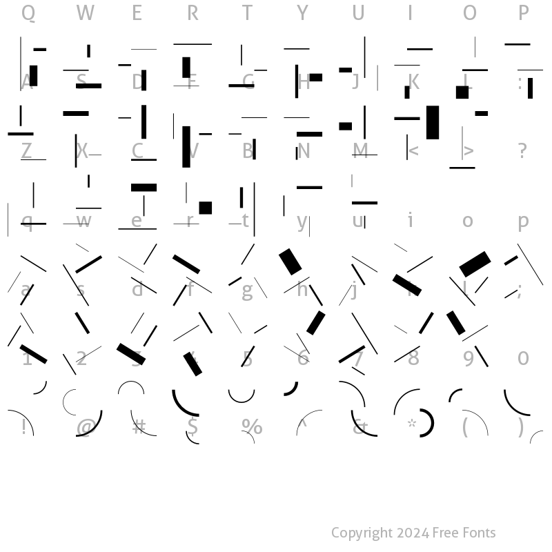 Character Map of Fibonacci Regular