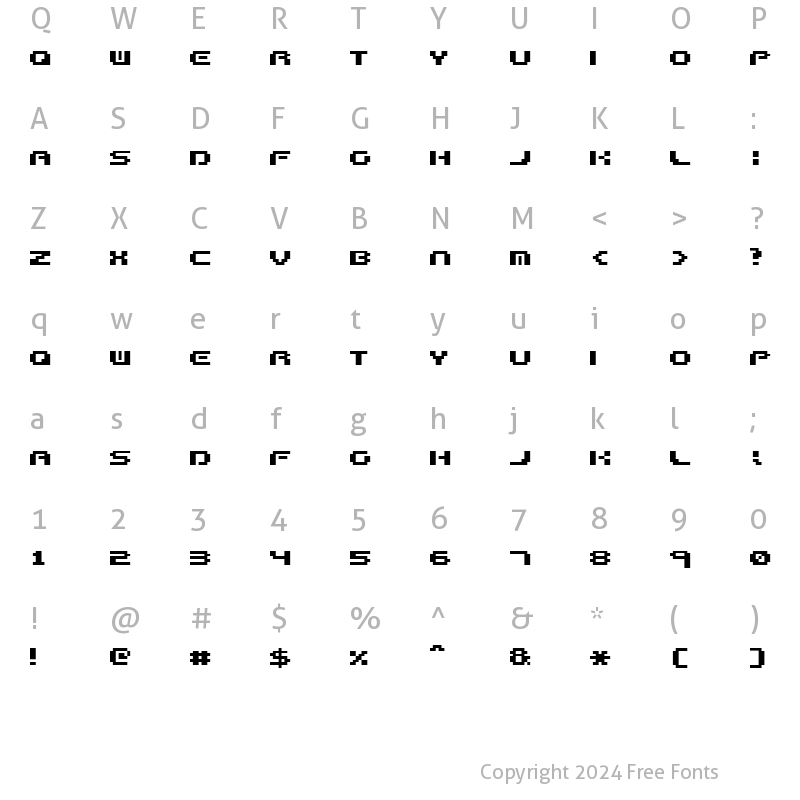 Character Map of Formula too complex Regular