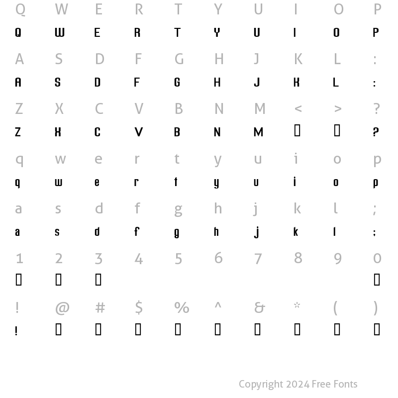 Character Map of Freak out, Go bananas Normal