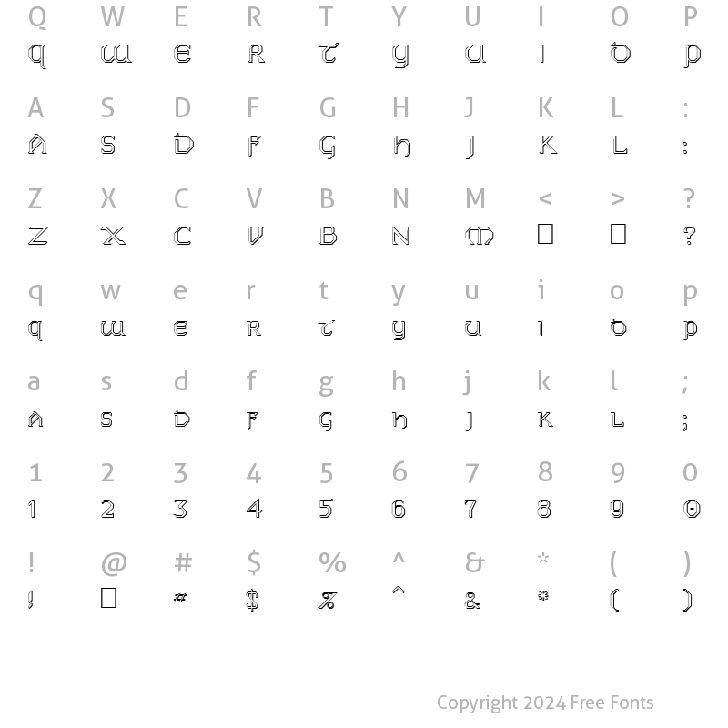 Character Map of FZ JAZZY 31 3D Normal