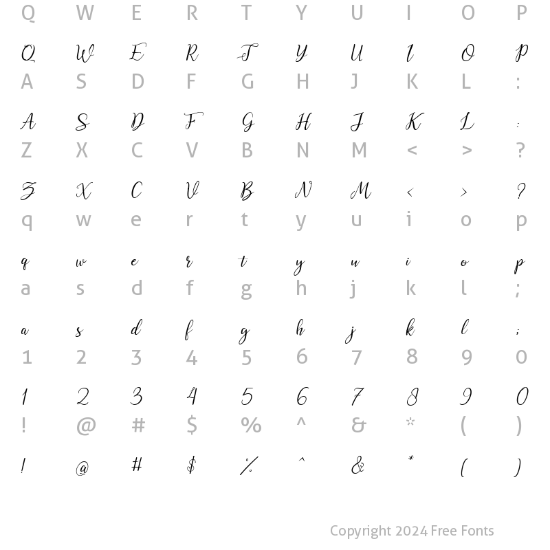 Character Map of Ganiyah Light