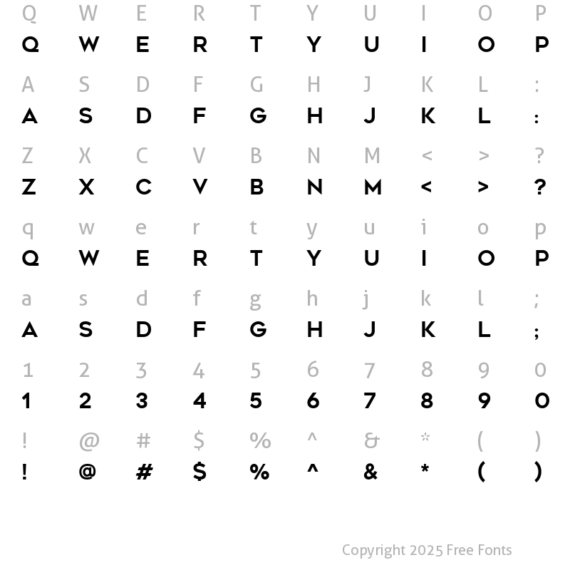 Character Map of Geometos [RUS by Daymarius] Regular