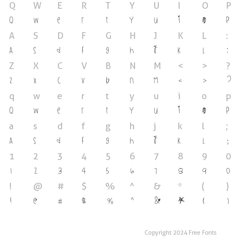 Character Map of GoodNeighbor Medium