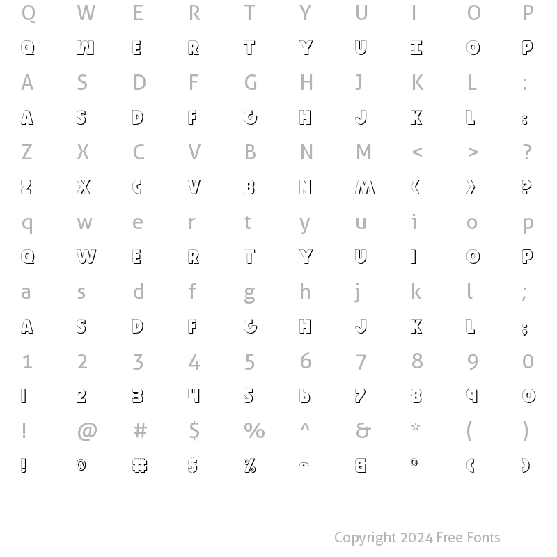 Character Map of Governor Shadow Shadow