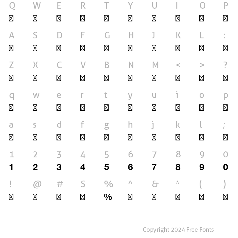 Character Map of Helvetica LT Std Bold Fractions