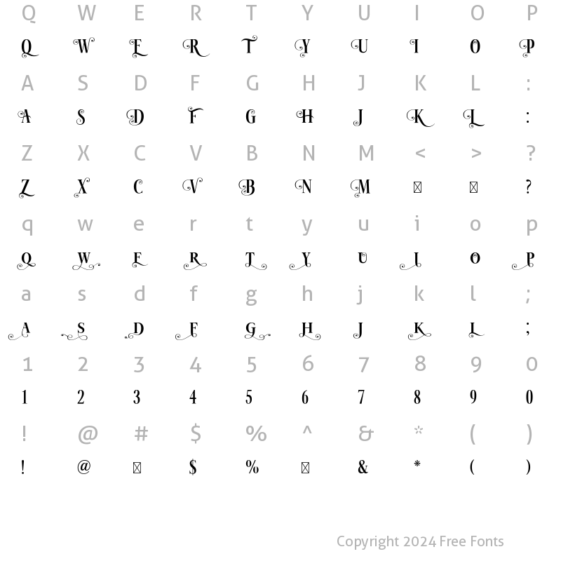 Character Map of Hibiscus Alt1