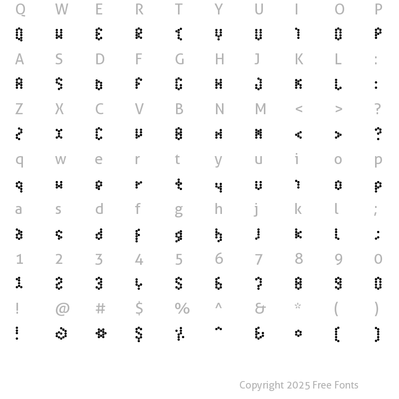 Character Map of Hive Base Regular