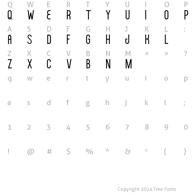 Character Map of Hudson 1