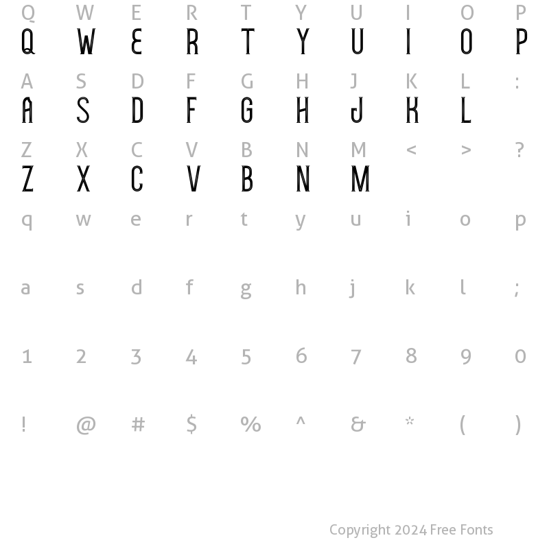 Character Map of Hudson Hudson Effects