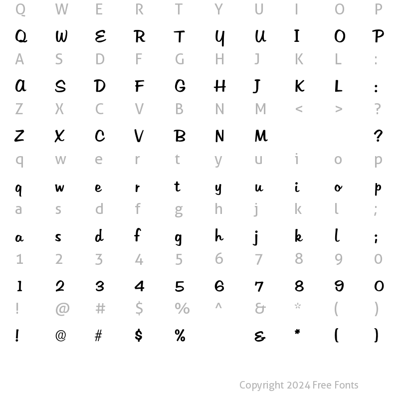 Character Map of Hudson Regular