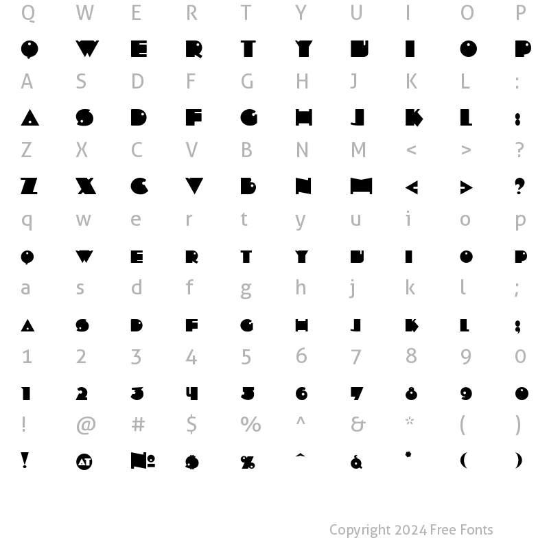 Character Map of Independant - Small Caps Regular