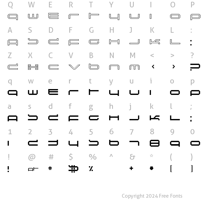 Character Map of Induction Normal