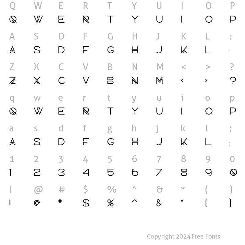 Character Map of Inertia Black